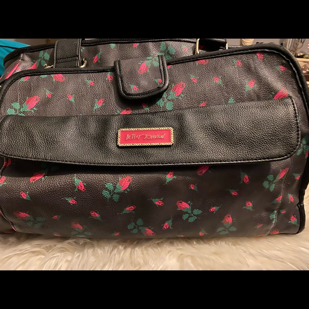 Large Betsy Johnson Rose Diaper Bag